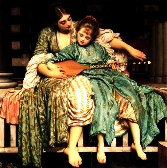 'The Music Lesson' by Fredrick Lord Leighton