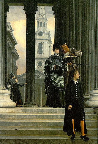 'London Visitors' by James Tissot